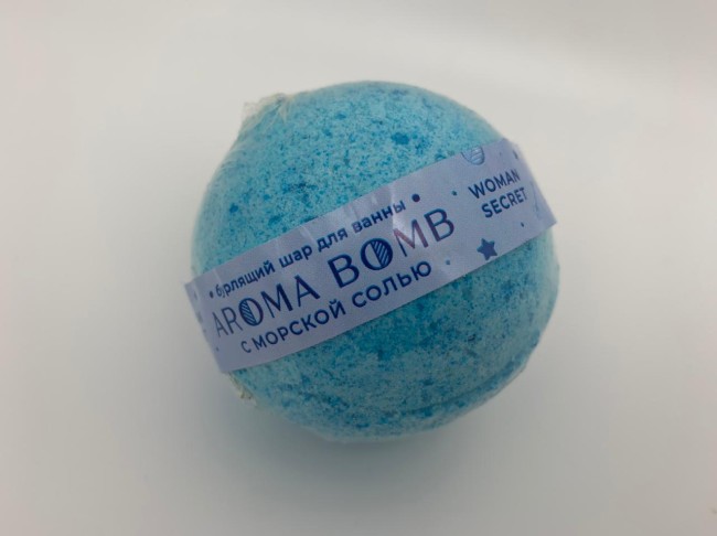 Бурлящий шар для ванны "AROMA SOAP" 160 г " Woman secret"