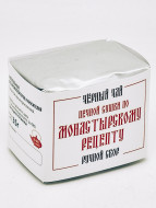 Чай печной сушки по монастырскому рецепту черный ручной сбор 35гр Чай печной сушки по монастырскому рецепту черный ручной сбор 35гр