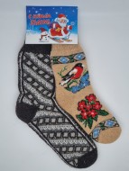 Комплект №2 носков мужские и женские с Новым годом
