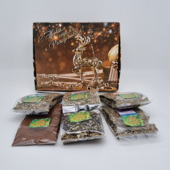 Ассорти Сочинского чая "Красная поляна" 165гр с новым годом Ассорти Сочинского чая "Красная поляна" 165гр с новым годом