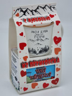 Чай черный ручной сбор 35гр + кружка мини Пятигорск