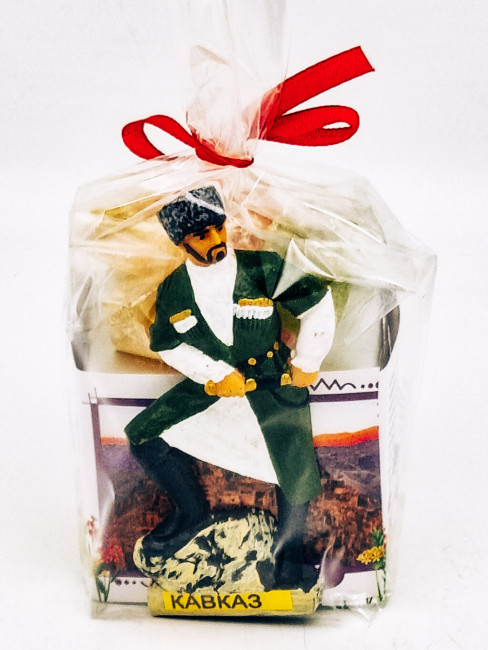 Краснополянский чай "Перевальный" 40гр +лукум 50гр Дагестан с магнитом