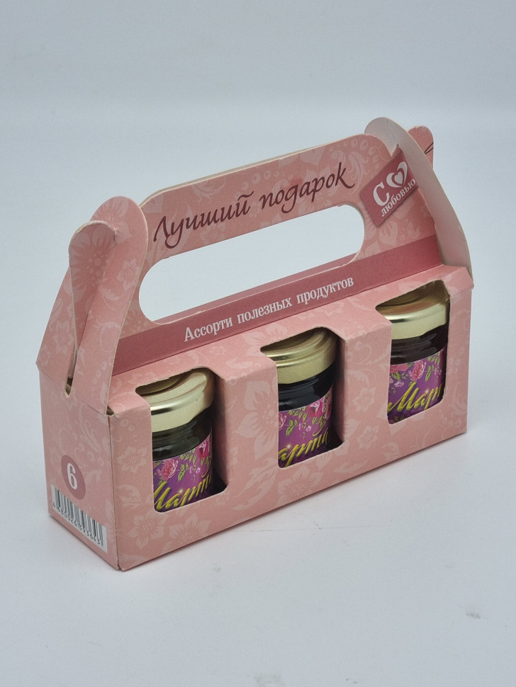 Набор Праздничный 3 варенья с 8 марта