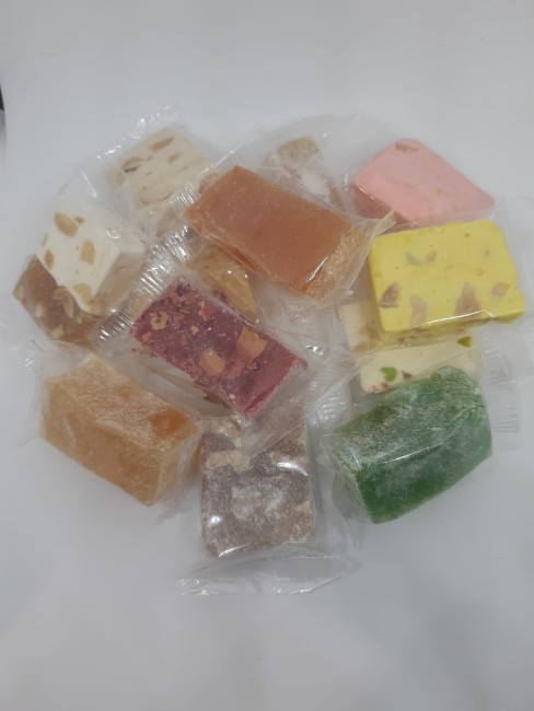 Восточные сладости нуга, мальбан и мальбан с кусочками фруктов 100гр Восточные сладости нуга, мальбан и мальбан с кусочками фруктов 100гр