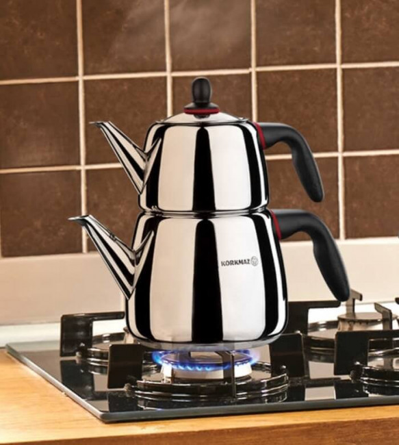 Набор чайников "GUSTO KORKMAZ" 1.0/2л