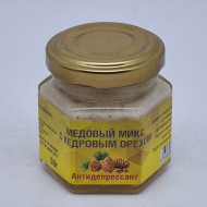 Мед микс кедровый орех "Антидепрессант" 50гр