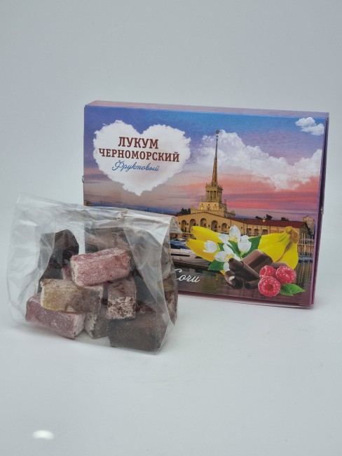 Лукум черноморский фруктовый 300гр Лукум черноморский фруктовый 300гр