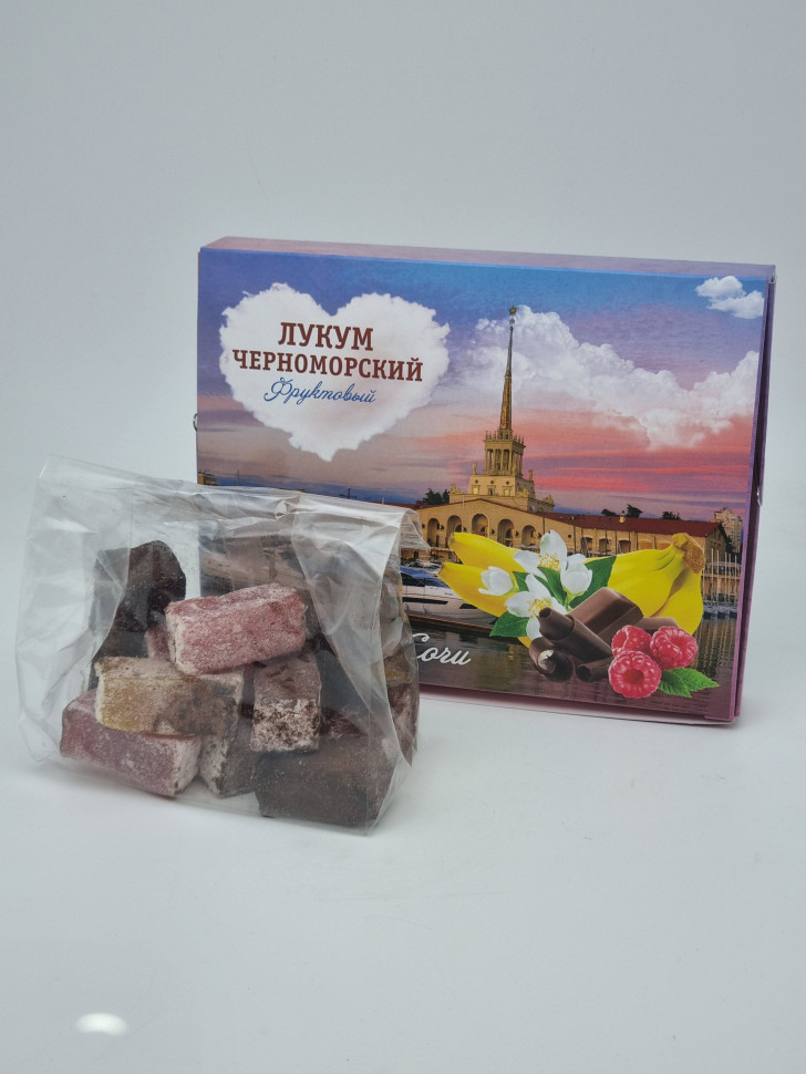 Лукум черноморский фруктовый 300гр