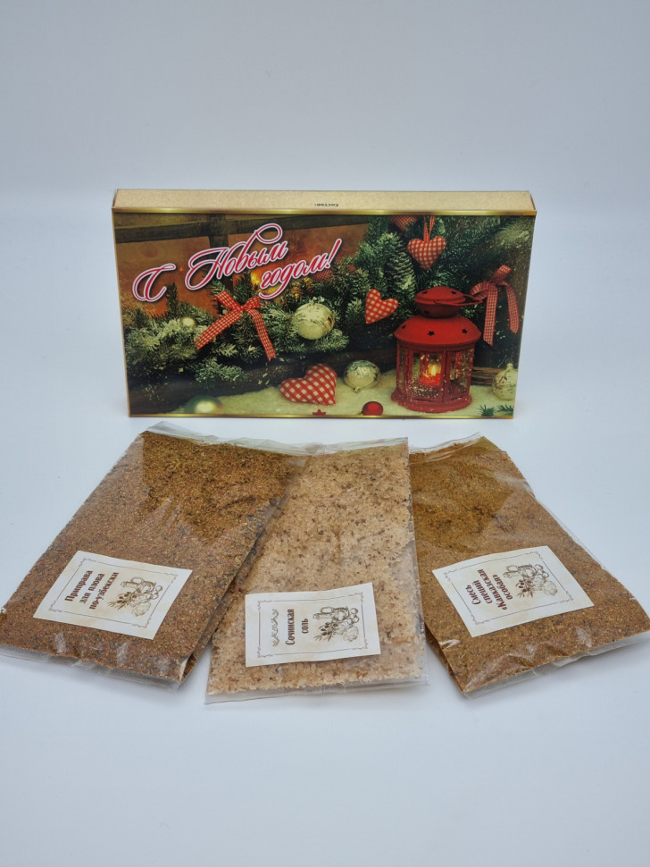 Ассорти специй "Для вторых блюд" 150гр с новым годом