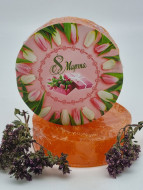 Мыло с люфой Золотая Мацеста "Грейпфрут" 100гр с 8 марта Мыло с люфой Золотая Мацеста "Грейпфрут" 100гр с 8 марта