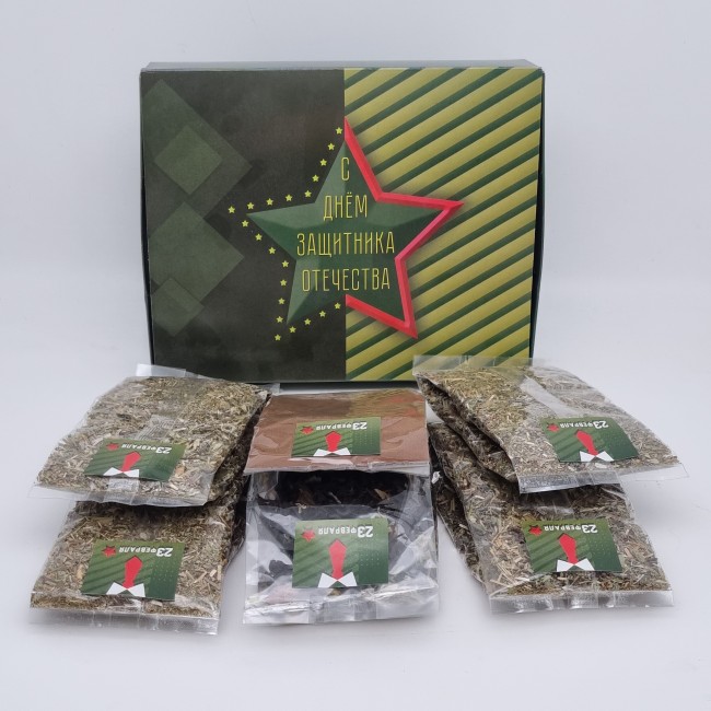 Ассорти Сочинского чая "Красная поляна" 165гр с 23 февраля Ассорти Сочинского чая "Красная поляна" 165гр с 23 февраля