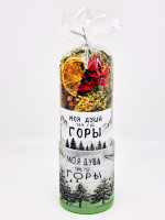 Чай Краснополянский "Имбирный для иммунитета" в кружке "Моя душа,там где горы" зеленая 300мл