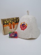 Набор для бани "СССР" лучший подарок Набор для бани "СССР" лучший подарок