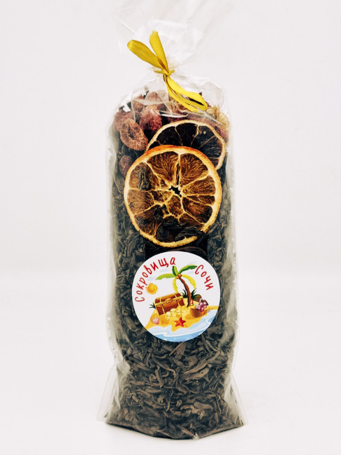 Чай черный ручной сбор с фруктами 145гр Чай черный ручной сбор с фруктами 145гр