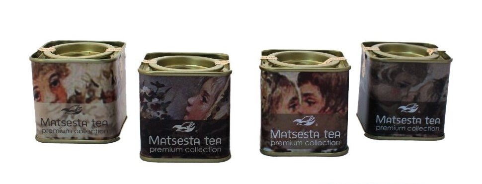 Сувенир Ж/Б "чай подарочный в жестяной шкатулке" Темно-коричневая 140гр