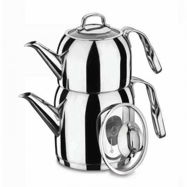 Набор чайников "STEAMA  KORKMAZ" 0.9/1,6л