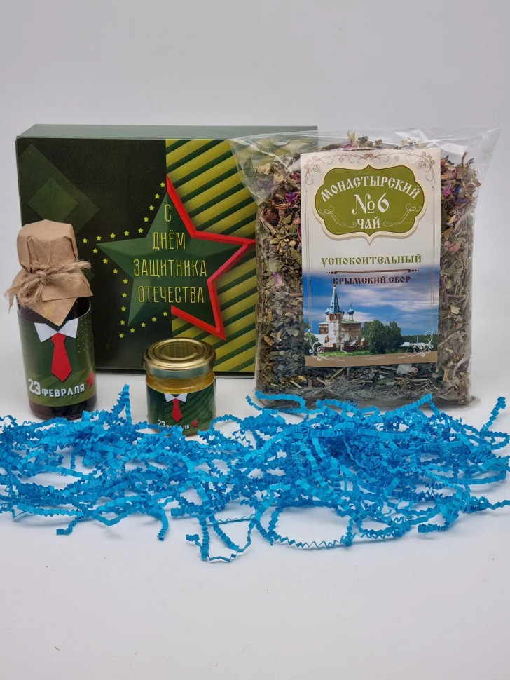 Подарочный набор с 23 февраля на здоровье успокоительный