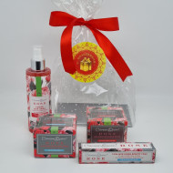 Набор 352 косметика с Абсолютом розы 315гр лучший подарок