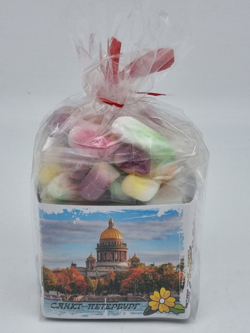 Чай черный ручной сбор 35гр + парварда 50гр Санкт-Петербург №1