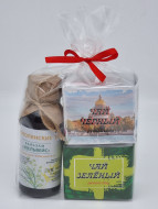 Набор чай черный р/с 35гр + чай зеленый р/с 40гр и бальзам Краснополянские травы Санкт-Петербург Набор чай черный р/с 35гр + чай зеленый р/с 40гр и бальзам Краснополянские травы Санкт-Петербург