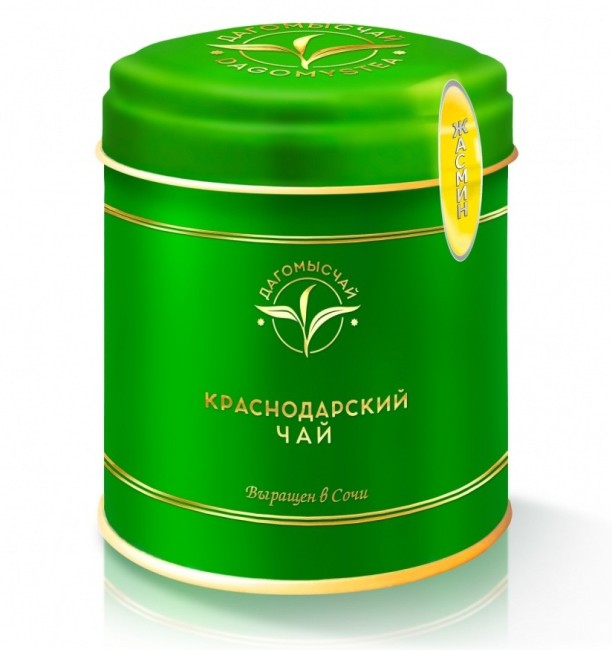 Чай зеленый с Жасмином 100гр Чай зеленый с Жасмином 100гр