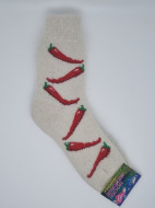 Носки женские вязаные №8 "Перец"