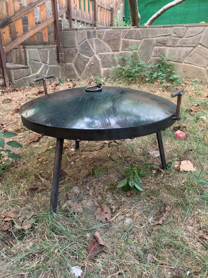 Сковорода из диска бороны 50см