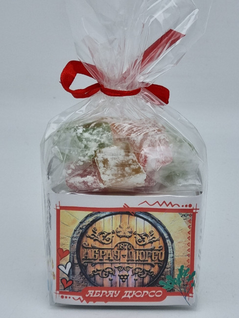 Чай черный ручной сбор 35гр +лукум 50гр Абрау-Дюрсо