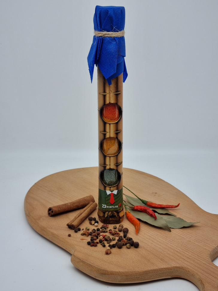 Смесь специй в бамбуке №6 150гр с 23 февраля