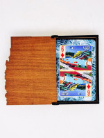 Карты сув игральн в деревянной коробке Сочи