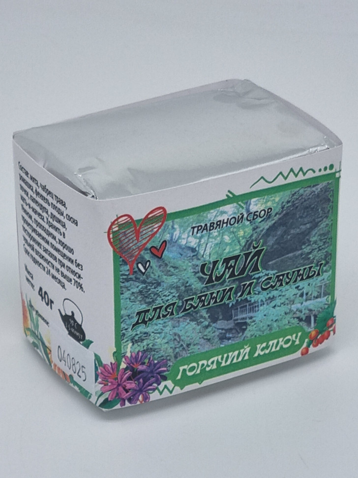 Краснополянский чай "для сауны и бани" 40гр Горячий Ключ