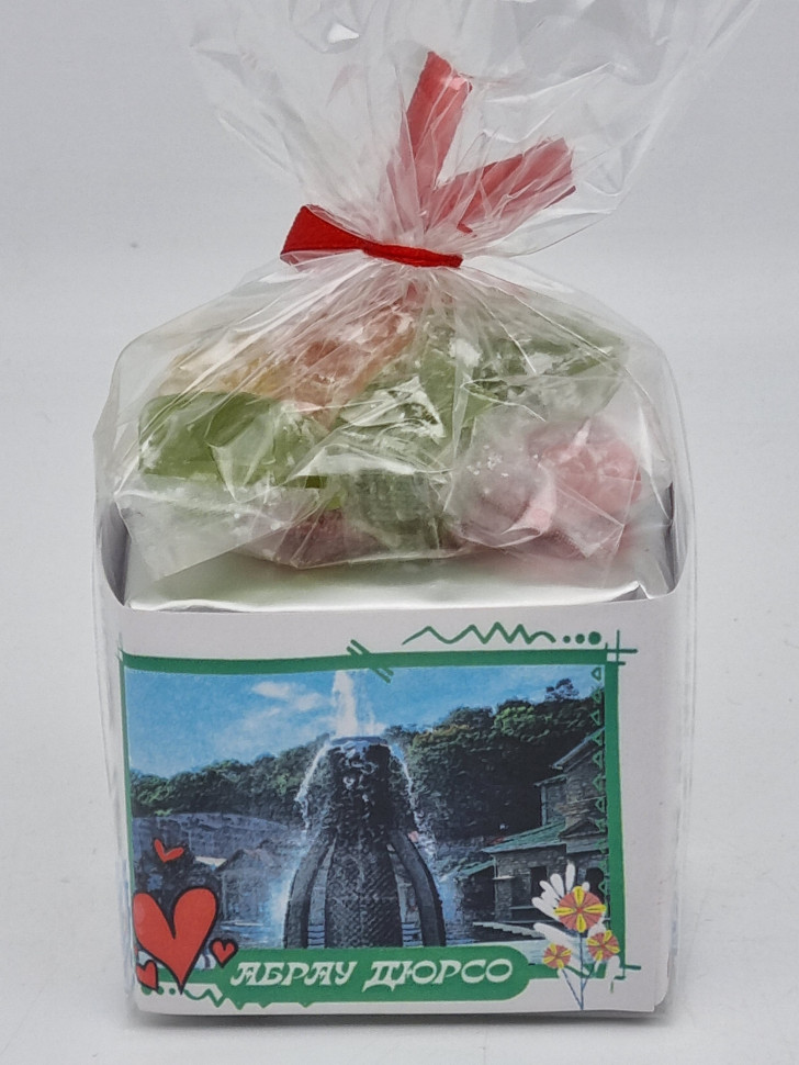 Чай зеленый ручной сбор 40гр +лукум 50гр Абрау-Дюрсо