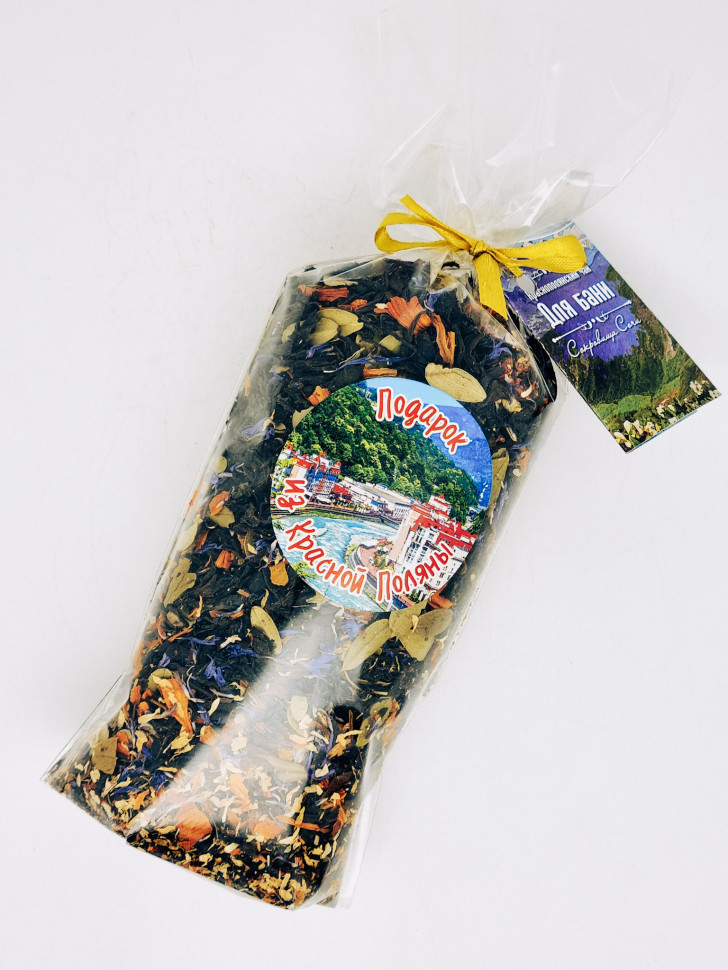 Краснополянский чай Для бани и сауны фруктовый ручной сбор 100гр