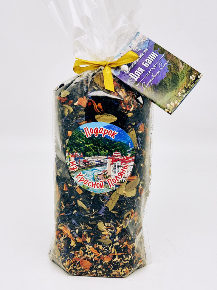 Краснополянский чай Для бани и сауны фруктовый ручной сбор 100гр