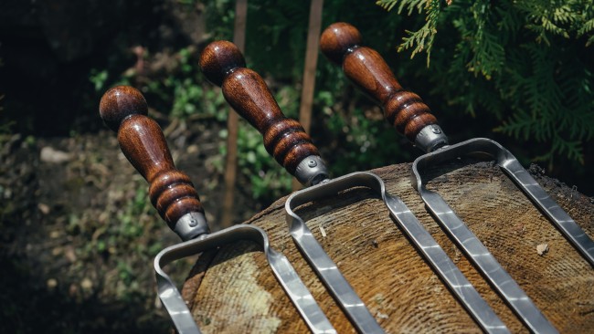 Шампур для курицы двойной 50см шт Шампур для курицы двойной 50см шт