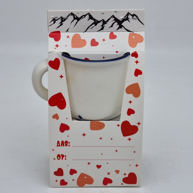 Чай черный ручной сбор 35гр + кружка мини