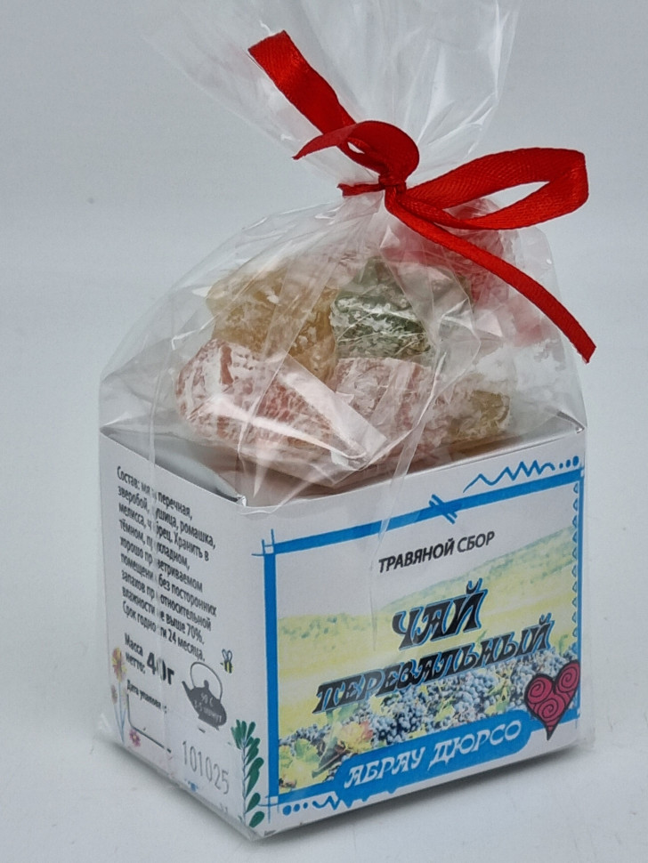 Краснополянский чай "Перевальный" 40гр +лукум 50гр Абрау-Дюрсо