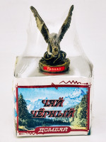 Чай черный ручной сбор 35гр Домбай с сувениром орел средний