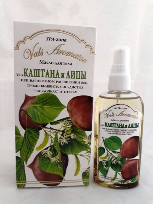 Масло для тела "Вальс каштана и липы" 100мл