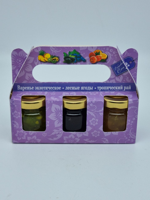Сочинский деликатес №3 (три варенья) мини Сочинский деликатес №3 (три варенья) мини
