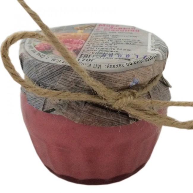 Мед с малиной 170гр Мед с малиной 170гр