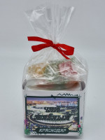 Чай зеленый ручной сбор 40гр +лукум 50гр Краснодар