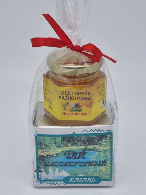 Краснополянский чай "Высокогорный" 40гр +мед 50гр Казань Краснополянский чай "Высокогорный" 40гр +мед 50гр Казань
