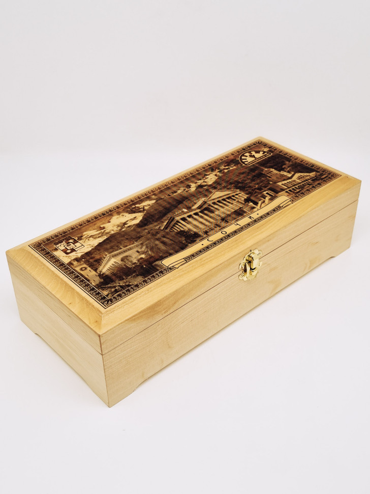 Шкатулка "Сочи" 4 вида чая 120гр