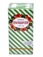 "Краснодарский с 1947 года" чай зеленый отборный 25 пакетиков по 1,5гр в и/у
