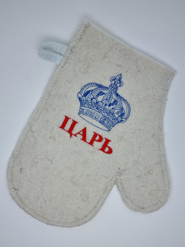 Рукавица для бани "Царь"