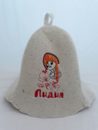 Шапка для бани и сауны «Лидия» Шапка для бани и сауны «Лидия»