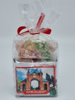 Чай черный ручной сбор 35гр +лукум 50гр Краснодар