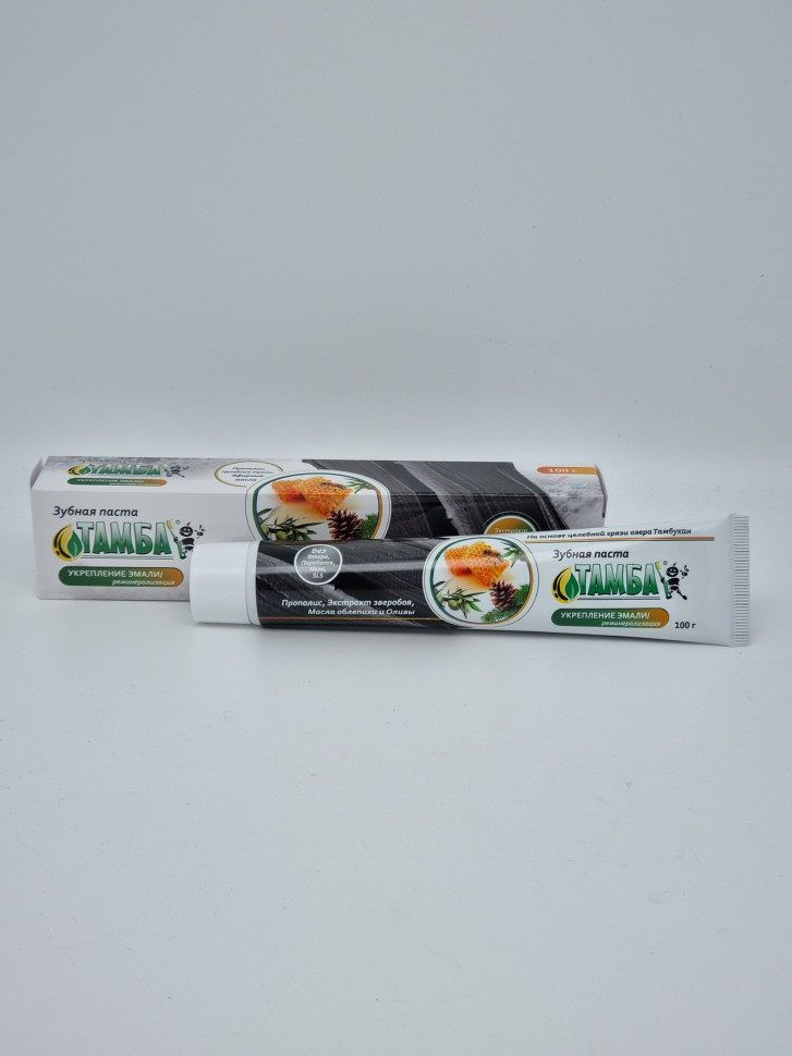 Зубная паста Тамба Укрепление эмали 100гр