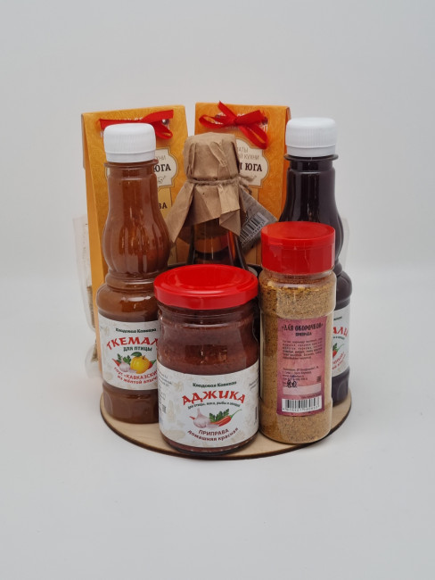 Набор 390 Праздничный специй для шашлыка + 8 шампуров с 23 февраля